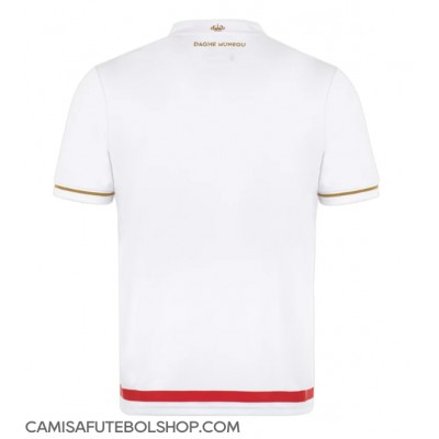 Camisa de time de futebol AS Monaco Replicas 1º Equipamento 2025-26 Manga Curta Camisa de time de futebol AS Monaco Replicas 1º Equipamento 2025-26 Manga Curta